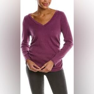 Cutter & Buck | Burgundy V Neck Sweatshirt Size M Medium